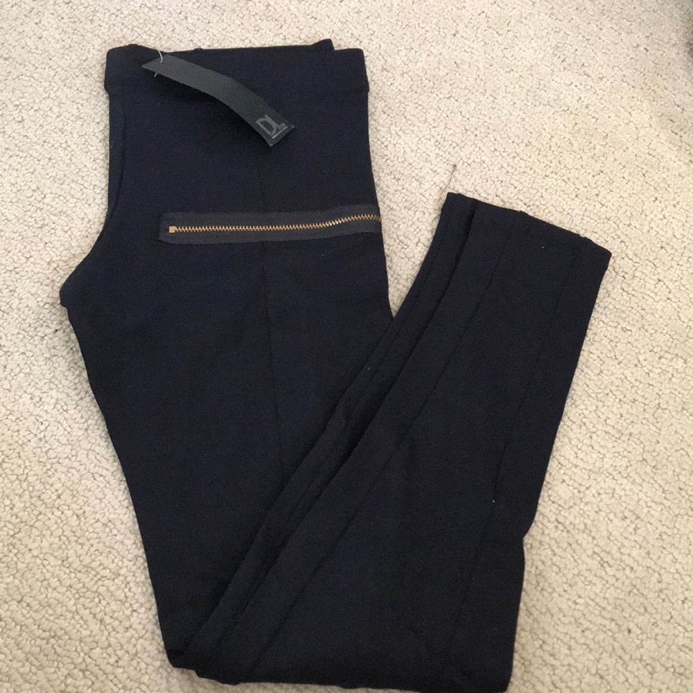 David Lerner black leggings worn once